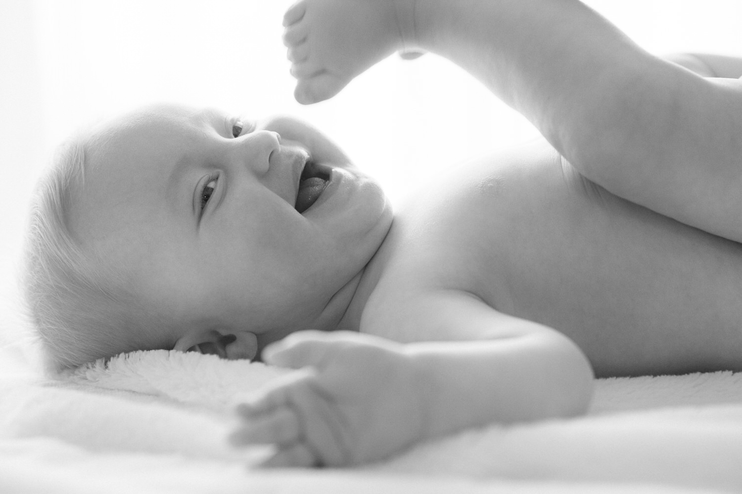 A newborn baby photography session in Calgary by the best photo studio in Alberta